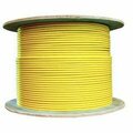 Swe-Tech 3C Armored 6 Strand Indoor Fiber Optic Distribution Cable, OS2 9/125 Singlemode, Yellow, 500ft FWT20F2-006NF